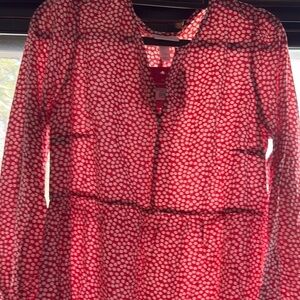 Red and White Polka Dot Dress